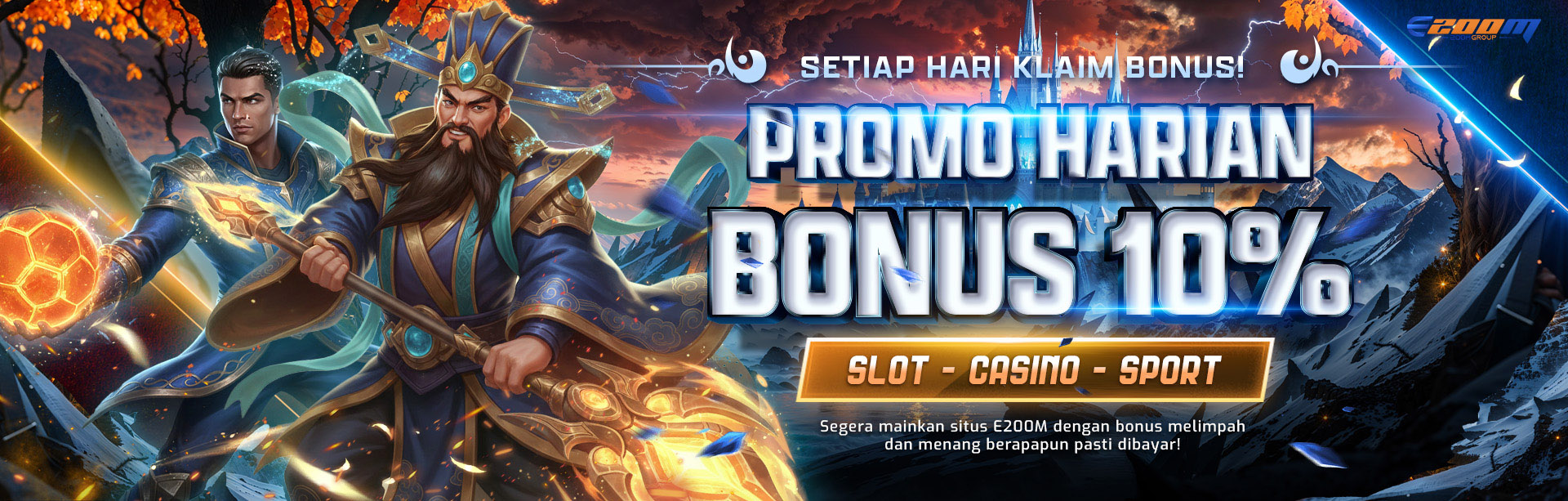 PROMO BONUS DAILY 10%
