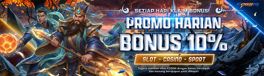 PROMO BONUS DAILY 10%	